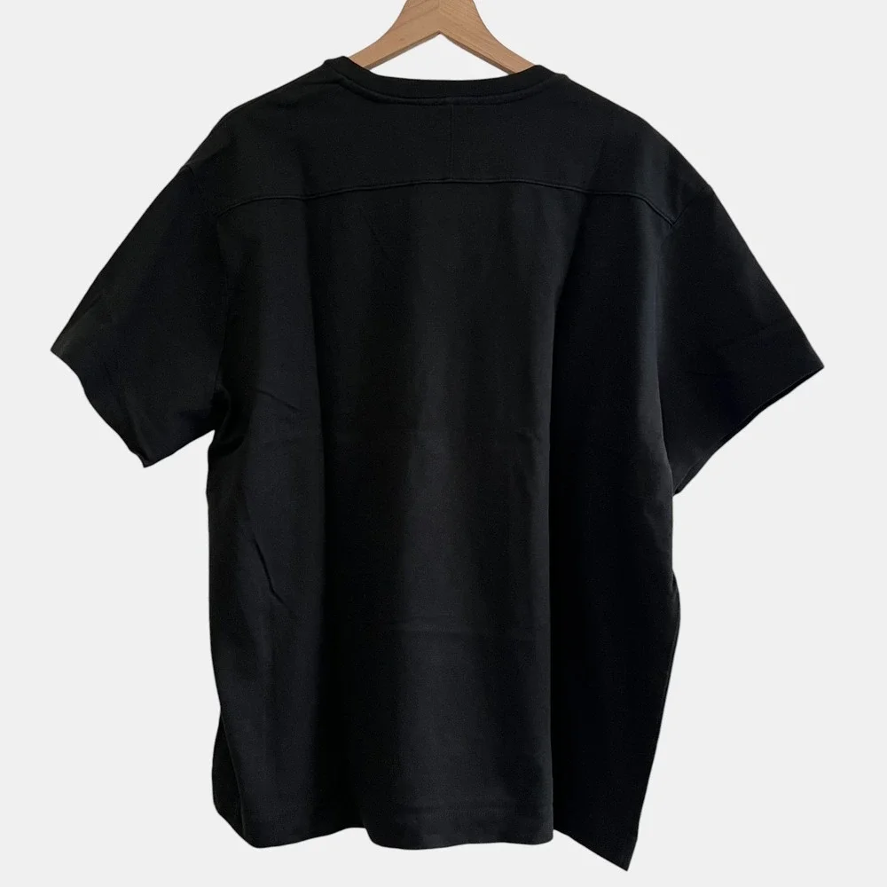 Banana Republic Men's Heavyweight Cotton Black VNeck TShirt XXL NWT Quiet Luxury
